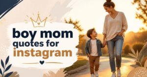 Boy mom quotes for instagram