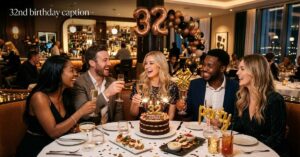 32nd birthday caption