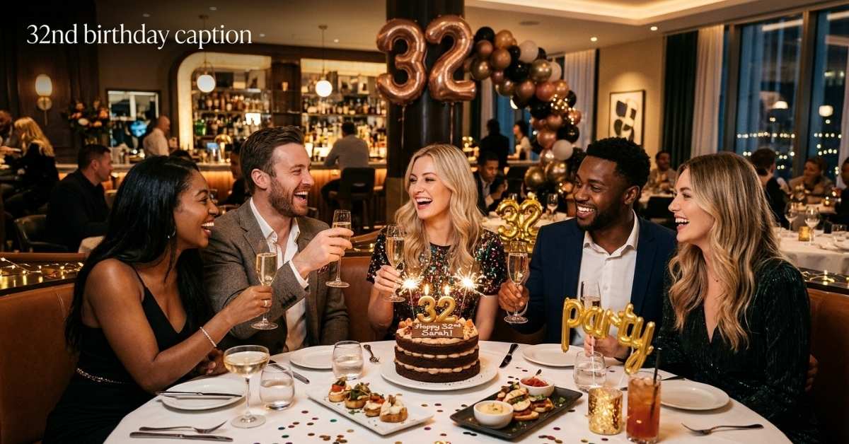 32nd birthday caption