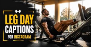 leg day captions for instagram