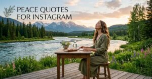 peace quotes for instagram
