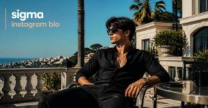 sigma instagram bio