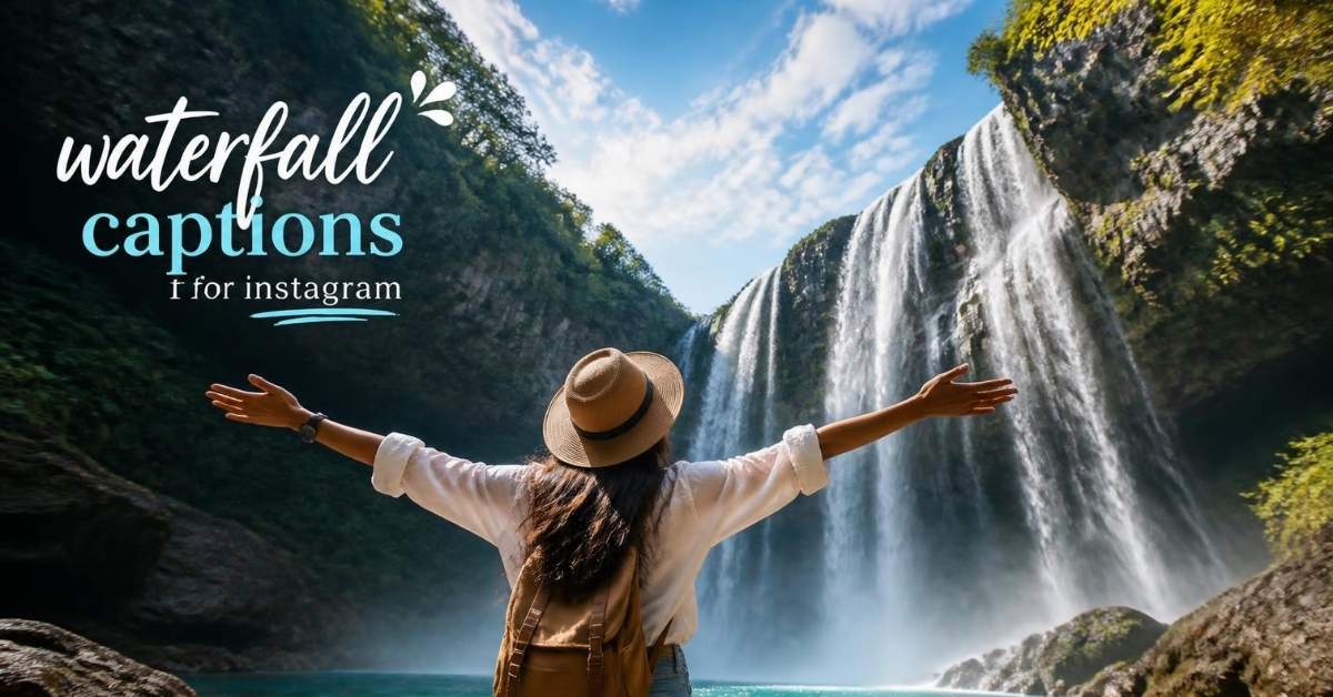 waterfall captions for instagram